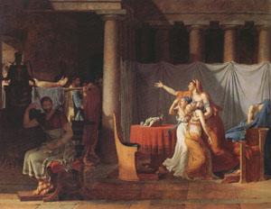 Jacques-Louis  David The Lictors Bring to Brutus the Bodies of His Sons,Paris (mk05) China oil painting art